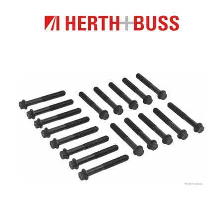 18x HERTH+BUSS JAKOPARTS Zylinderkopfschrauben MITSUBISHI L 200 / TRITON 2.5 DI