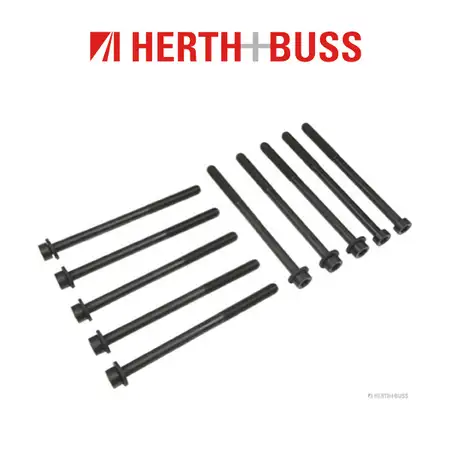 10x HERTH+BUSS JAKOPARTS Zylinderkopfschrauben MITSUBISHI LANCER 8 OUTLANDER 2