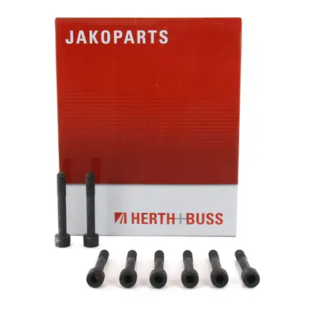8x HERTH+BUSS JAKOPARTS Zylinderkopfschrauben DAIHATSU CUORE MOVE SIRION TREVIS