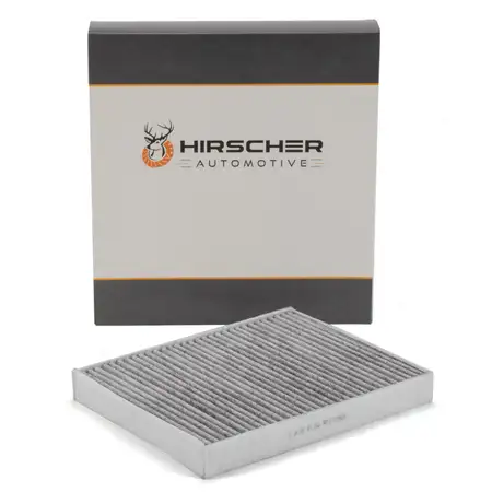HIRSCHER Innenraumfilter Aktivkohle AUDI Q7 PORSCHE CAYENNE VW TOUAREG 7H0819631A