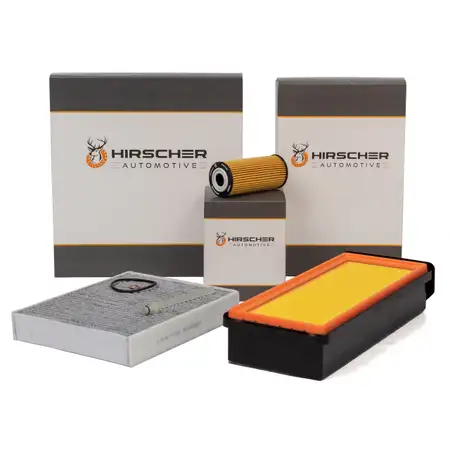 HIRSCHER Filterset BMW 3er F30 F31 F34 330d 335d 4er F32 F33 F36 430d 435d N57