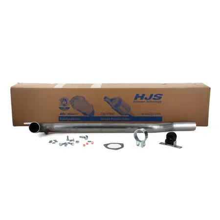 HJS Reparaturrohr Abgasrohr KAT Katalysator VW TRANSPORTER T4 2.5TDI bis 01.2003
