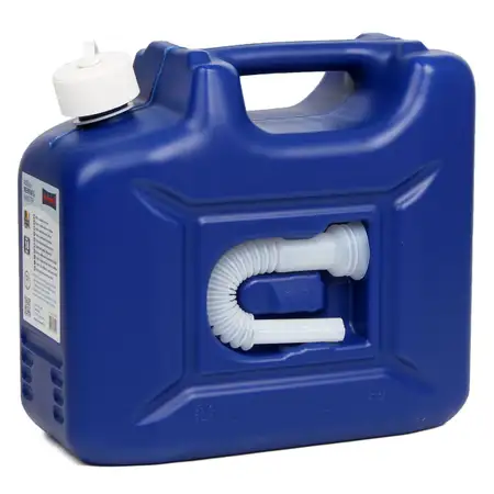 H&Uuml;NERSDORFF 801500 Kanister Reservekanister mit Auslaufrohr ADBLUE 10 L Blau