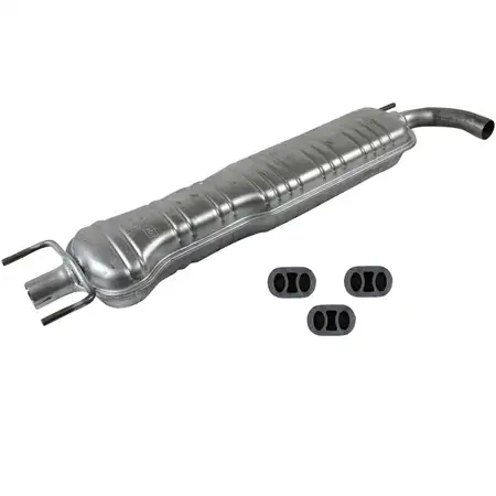 IMASAF Mittelschalld&auml;mpfer + Anbausatz f&uuml;r OPEL ZAFIRA B 1.6 CNG 94 PS Z16YNG