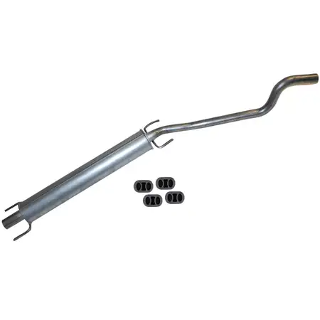 IMASAF Mittelschalld&auml;mpfer + Anbausatz f&uuml;r OPEL ASTRA G H 1.6/1.8 16V 84-140 PS