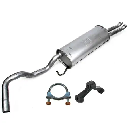 IMASAF Endschalld&auml;mpfer + Anbausatz SEAT TOLEDO SKODA OCTAVIA VW BORA 1.6 1.9SDI