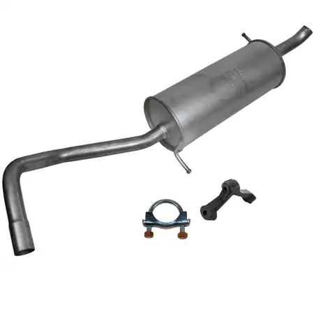 IMASAF Endschalld&auml;mpfer + Anbausatz SEAT CORDOBA SKODA FABIA VW POLO 1.4 / 16V