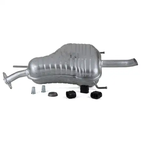 IMASAF Endschalld&auml;mpfer + Anbausatz OPEL ZAFIRA A 1.6 / 1.8 / 2.2 16V 101-147 PS