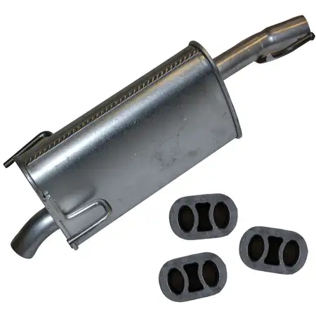 IMASAF Endschalld&auml;mpfer + Anbausatz OPEL MERIVA A 1.4 16V Twinport 90PS Z14XEP
