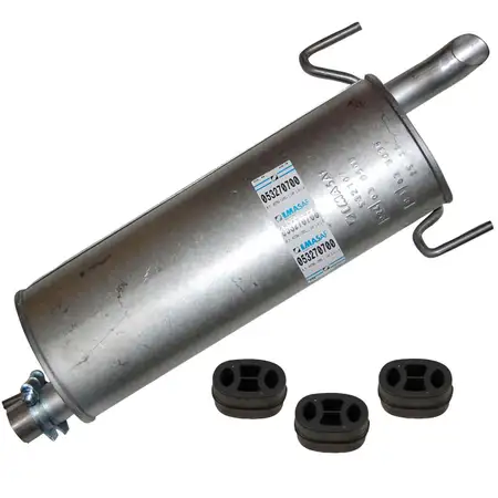 IMASAF Endschalld&auml;mpfer + Anbausatz f&uuml;r OPEL ASTRA F CC 1.4i 1.6i 1.7 DIESEL