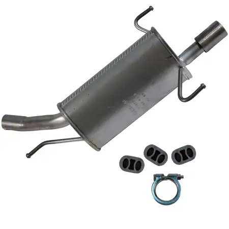 IMASAF Endschalld&auml;mpfer + Anbausatz OPEL CORSA C 1.2/16V 75/80 PS Z12XE Z12XEP