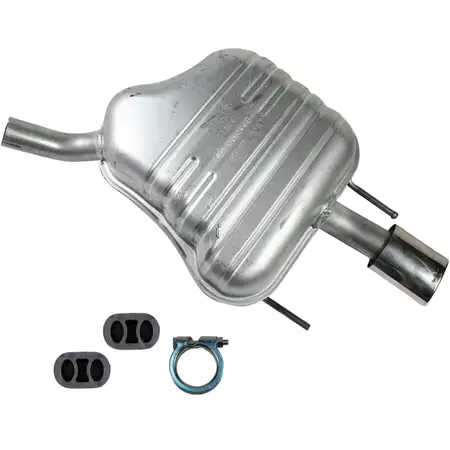 IMASAF Endschalld&auml;mpfer + Anbausatz OPEL Vectra C / GTS 1.6 1.8 mit Sportpaket