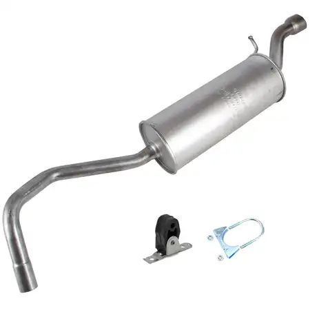 IMASAF Endschalld&auml;mpfer + Anbausatz VW POLO (6R 6C) 1.4 1.6 BiFuel bis 05.2014