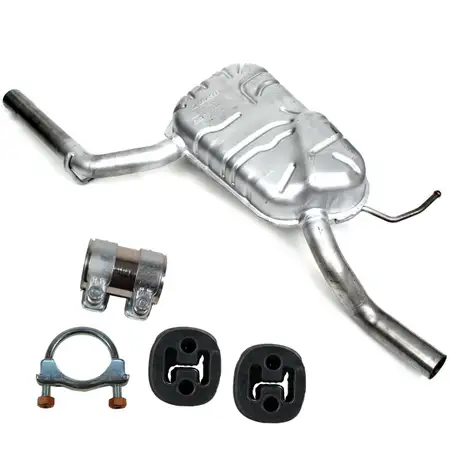 IMASAF Mittelschalld&auml;mpfer + Anbausatz VW PASSAT (3C 357 36) 1.8 TSI + 2.0 FSI