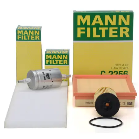 MANN Inspektionskit Filterset f&uuml;r OPEL CORSA B 1.0i 12V 54 PS + 1.2i 16V 65 PS