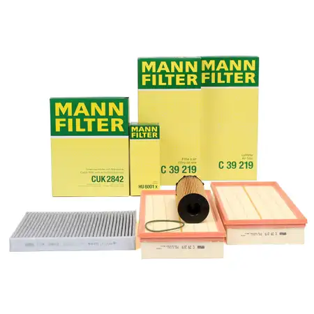 MANN Inspektionskit Filterpaket f&uuml;r AUDI Q7 (4LB) 4.2 TDI quattro 326/340 PS