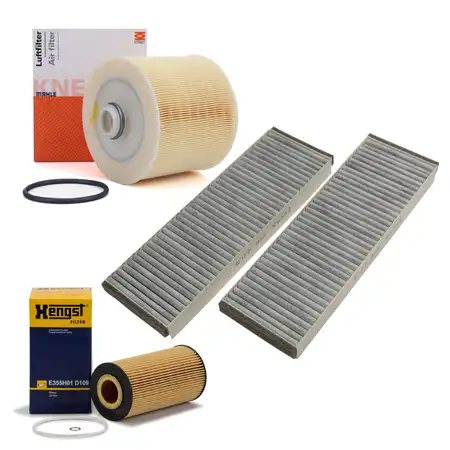 Inspektionskit Filterpaket Filterset f&uuml;r Audi A6 (4F C6) 4.2 quattro 335 PS
