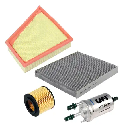 Filterpaket Filterset f&uuml;r Seat Ibiza Skoda Fabia Roomster VW Polo 1.2 54-70 PS