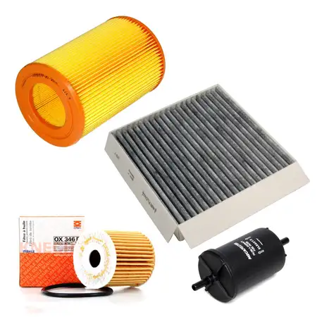 Filterpaket Filterset f&uuml;r Smart Cabrio City-Coupe ForTwo 450 0.6 0.7