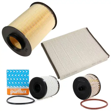 Inspektionskit Filterpaket Filterset f&uuml;r Ford Focus II Volvo C30 C70 S40 II V50