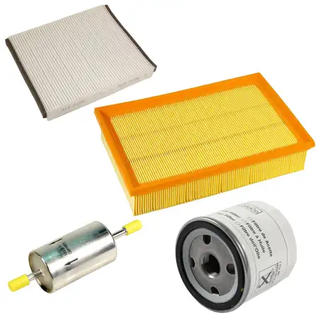 Filterpaket Filterset f&uuml;r Volvo C30 S40 II V50 1.6 1.8 2.0 bis Bj. 05.2007