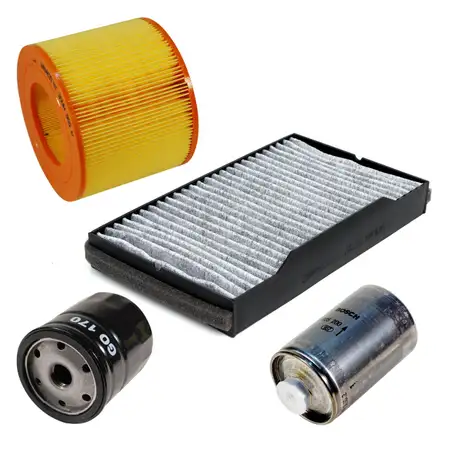 Filterpaket Filterset f&uuml;r Saab 9-5 (YS3E) 2.0t 2.3t 3.0 V6t 150-260PS
