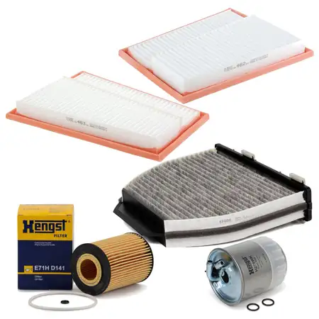 Inspektionskit Filterpaket Filterset Mercedes W204 S204 C320CDI X204 320CDI