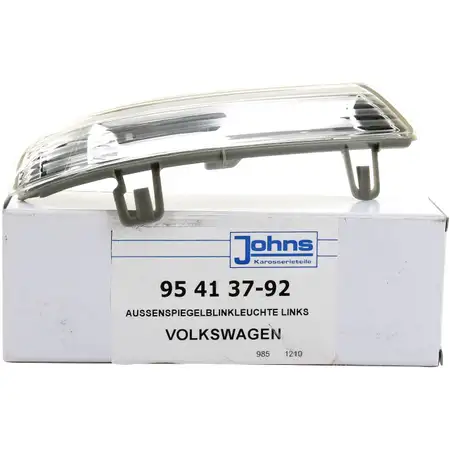 JOHNS Blinker Au&szlig;enspiegel f&uuml;r SEAT ALHAMBRA SKODA SUPERB VW GOLF 5 PASSAT links
