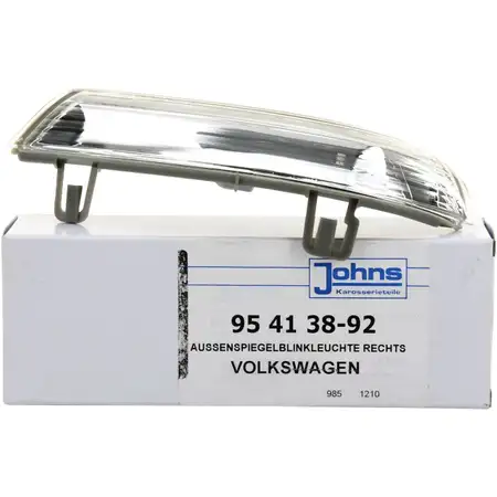 JOHNS Blinker Au&szlig;enspiegel SEAT ALHAMBRA SKODA SUPERB VW GOLF 5 PASSAT rechts