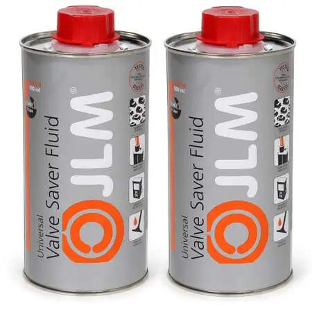 2x 500ml JLM Valve Saver FLUID Kraftstoffadditiv Ventilschutzfl&uuml;ssigkeit LPG