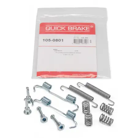 OJD QUICK BRAKE Bremsbackenfedernsatz BMW 1er E81 E87 E88 3er E46 E90-93 hinten