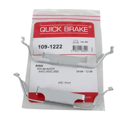 2x Haltefeder Bremssattel BMW E39 M5 Kombi 540i E38 740i X33 E53 X5 E83 vorne