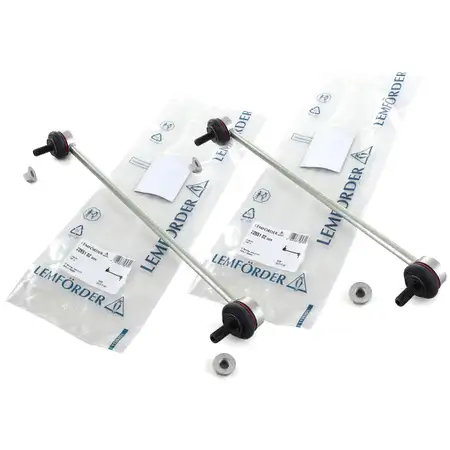 2x LEMF&Ouml;RDER Koppelstange Citroen C2 C3 DS3 f&uuml;r Peugeot 1007 206 206+ 208 vorne