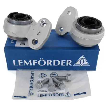 LEMF&Ouml;RDER Querlenker Hydrolager Reparatursatz BMW E46 Vorderachse unten hinten
