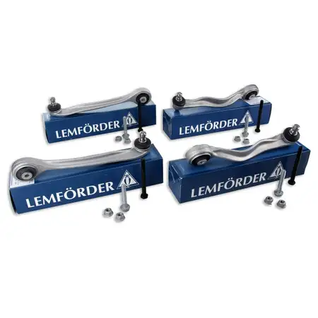 4x LEMF&Ouml;RDER Querlenker f&uuml;r Audi A4 A6 Allroad Skoda Superb VW Passat vorne oben