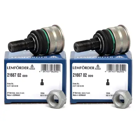 2x LEMF&Ouml;RDER Traggelenk MERCEDES C219 W211 S211 W220 R129 R230 R231 vorne unten