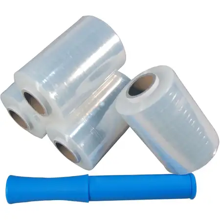 4 Rollen Lenkradschoner transparent Werkstatt Lenkrad Schoner Folie 300m + Griff