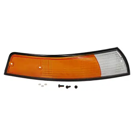 Blinker Blinkerglas Sto&szlig;stange PORSCHE 911 1963-1973 vorne rechts 91163194400