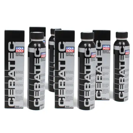 4x 300ml LIQUI MOLY CeraTec Keramik Verschlei&szlig;schutz &Ouml;l Additiv Ceratec 3721