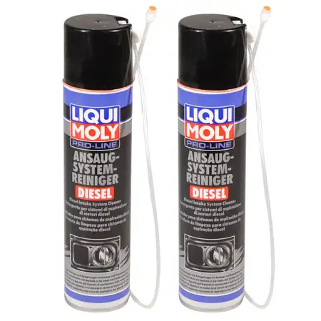 2x 400ml LIQUI MOLY PRO LINE Ansaugsystemreiniger Ansaug-System-Reiniger Diesel