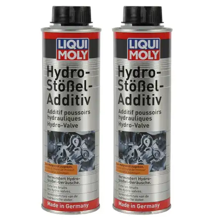 2x 300ml LIQUI MOLY 1009 Hydro-St&ouml;&szlig;el-Additiv Hydrost&ouml;ssel Reiniger &Ouml;l Additiv