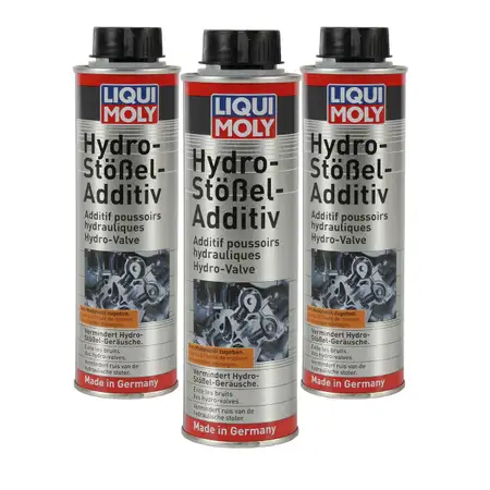 3x 300ml LIQUI MOLY 1009 Hydro-St&ouml;&szlig;el-Additiv Hydrost&ouml;ssel Reiniger &Ouml;l Additiv