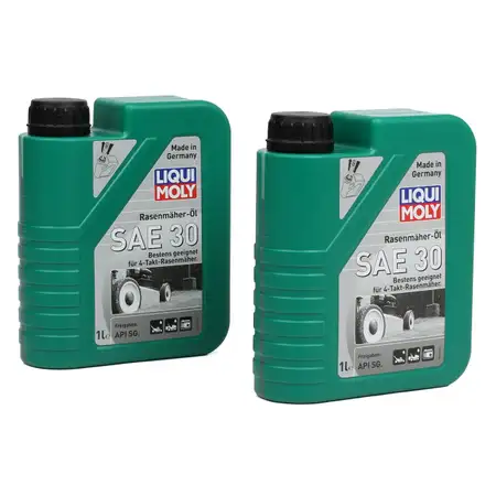 LIQUI MOLY Motor&ouml;l &Ouml;l 4-Takt Rasenm&auml;her-&Ouml;l SAE30 2L 2 Liter 1264