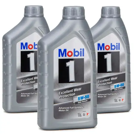 Mobil 1 FS X1 Motor&ouml;l &Ouml;l 5W-50 5W50 PORSCHE A40 MB 229.3 / 229.1 - 3L 3 Liter
