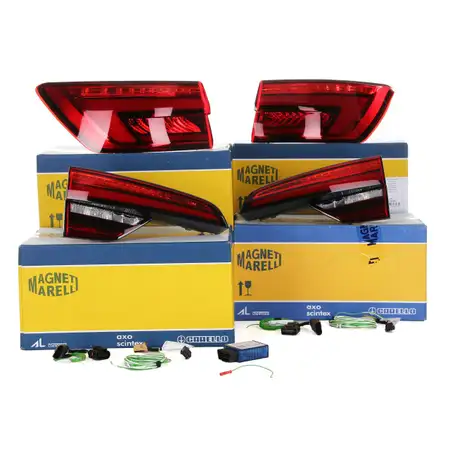 MAGNETI MARELLI Heckleuchte + Adapter Kodier Set LED f&uuml;r AUDI A4 AVANT (8W5 B9)