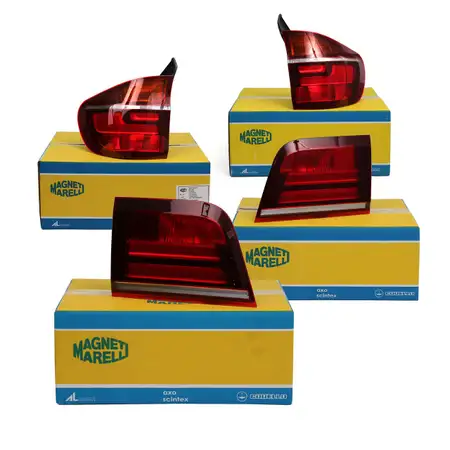 MAGNETI MARELLI Heckleuchten f&uuml;r BMW X5 E70 FACELIFT ab 04.2010 4-TEILIG
