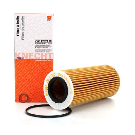 MAHLE &Ouml;lfilter inkl. Dichtung BMW 3er 325/330d 5er 525-535d 6er 635d 7er 730d