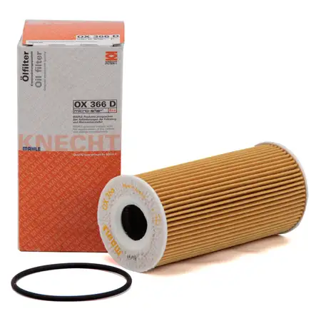 KNECHT / MAHLE OX366D &Ouml;lfilter PORSCHE Boxster Cayman 981 987 9A110722400
