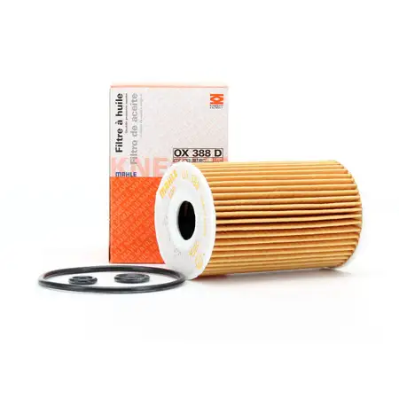 KNECHT / MAHLE &Ouml;lfilter OX388D f&uuml;r GOLF VI 1.6 2.0 TDI 90-170 PS 03L115562