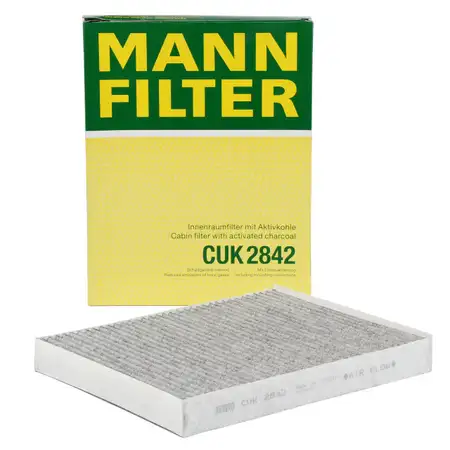 MANN Innenraumfilter Aktivkohlefilter f&uuml;r AUDI Q7 PORSCHE CAYENNE VW TOUAREG